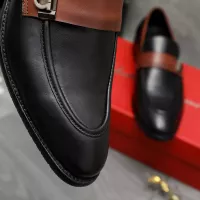 $88.00 USD Salvatore Ferragamo Leather Shoes For Men #1380555