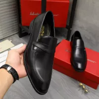 $88.00 USD Salvatore Ferragamo Leather Shoes For Men #1380563