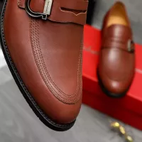 $88.00 USD Salvatore Ferragamo Leather Shoes For Men #1380564