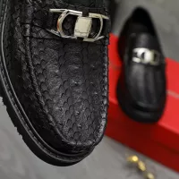 $96.00 USD Salvatore Ferragamo Leather Shoes For Men #1380569