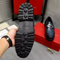 $100.00 USD Salvatore Ferragamo Leather Shoes For Men #1380578