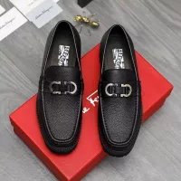 $100.00 USD Salvatore Ferragamo Leather Shoes For Men #1380595