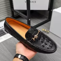$76.00 USD Versace Leather Shoes For Men #1380608