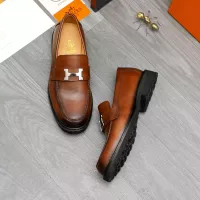 $85.00 USD Hermes Leather Shoes For Men #1380632