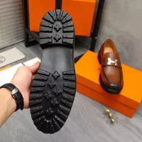 $85.00 USD Hermes Leather Shoes For Men #1380632