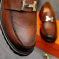 $85.00 USD Hermes Leather Shoes For Men #1380632