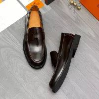 $85.00 USD Hermes Leather Shoes For Men #1380637