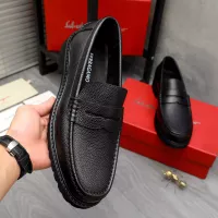 $85.00 USD Salvatore Ferragamo Leather Shoes For Men #1380646