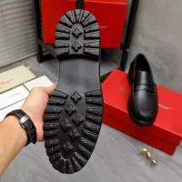 $85.00 USD Salvatore Ferragamo Leather Shoes For Men #1380649