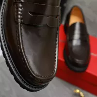 $85.00 USD Salvatore Ferragamo Leather Shoes For Men #1380653