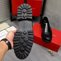 $85.00 USD Salvatore Ferragamo Leather Shoes For Men #1380654