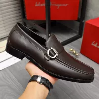$85.00 USD Salvatore Ferragamo Leather Shoes For Men #1380660
