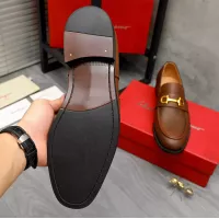 $85.00 USD Salvatore Ferragamo Leather Shoes For Men #1380691