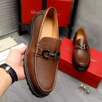 $85.00 USD Salvatore Ferragamo Leather Shoes For Men #1380721