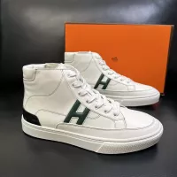 $132.00 USD Hermes High Tops Shoes For Men #1380917