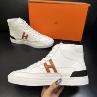 $132.00 USD Hermes High Tops Shoes For Men #1380919