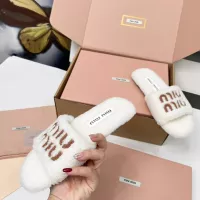 $88.00 USD MIU MIU Slippers For Women #1381059