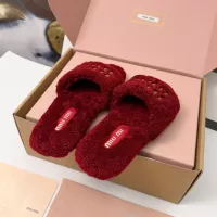 $88.00 USD MIU MIU Slippers For Women #1381063