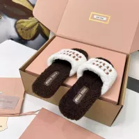 $88.00 USD MIU MIU Slippers For Women #1381066
