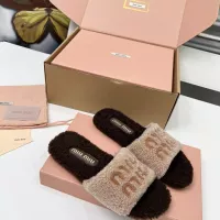$88.00 USD MIU MIU Slippers For Women #1381068