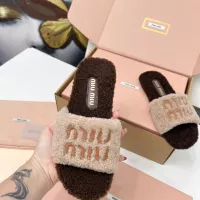 $88.00 USD MIU MIU Slippers For Women #1381068