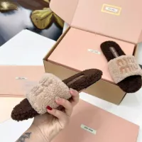 $88.00 USD MIU MIU Slippers For Women #1381068