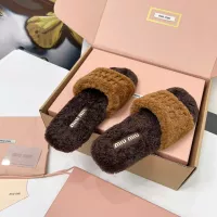 $88.00 USD MIU MIU Slippers For Women #1381069