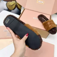 $88.00 USD MIU MIU Slippers For Women #1381069