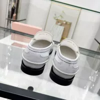 $102.00 USD MIU MIU Leather Shoes For Women #1381079