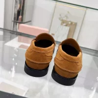 $102.00 USD MIU MIU Leather Shoes For Women #1381082