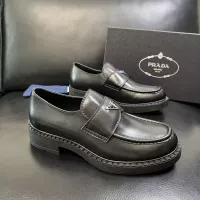 $135.00 USD Prada Leather Shoes For Men #1381119