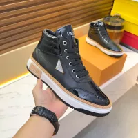 $82.00 USD Prada High Top Shoes For Men #1381150