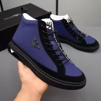 $85.00 USD Armani High Tops Shoes For Men #1381272