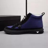 $85.00 USD Armani High Tops Shoes For Men #1381272