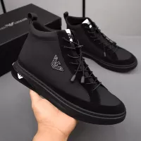$85.00 USD Armani High Tops Shoes For Men #1381273