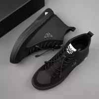 $85.00 USD Armani High Tops Shoes For Men #1381273