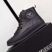 $88.00 USD Armani High Tops Shoes For Men #1381275