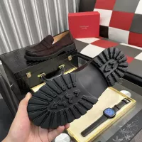 $98.00 USD Salvatore Ferragamo Leather Shoes For Men #1381282