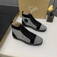 $92.00 USD Christian Louboutin High Top Shoes For Men #1381348