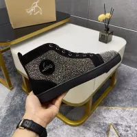 $92.00 USD Christian Louboutin High Top Shoes For Men #1381350