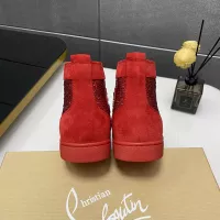 $92.00 USD Christian Louboutin High Top Shoes For Men #1381352