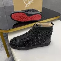 $92.00 USD Christian Louboutin High Top Shoes For Women #1381370