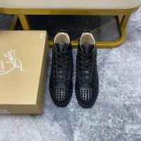 $92.00 USD Christian Louboutin High Top Shoes For Men #1381371