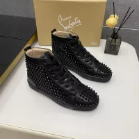 $92.00 USD Christian Louboutin High Top Shoes For Men #1381371
