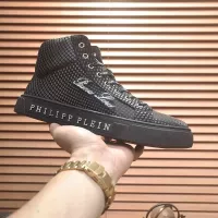 $88.00 USD Philipp Plein PP High Tops Shoes For Men #1381447