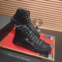 $88.00 USD Philipp Plein PP High Tops Shoes For Men #1381447