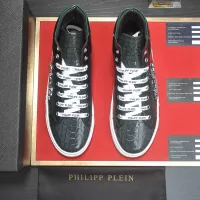 $88.00 USD Philipp Plein PP High Tops Shoes For Men #1381450