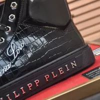 $88.00 USD Philipp Plein PP High Tops Shoes For Men #1381451