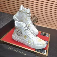 $92.00 USD Philipp Plein PP High Tops Shoes For Men #1381452