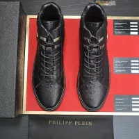 $92.00 USD Philipp Plein PP High Tops Shoes For Men #1381456